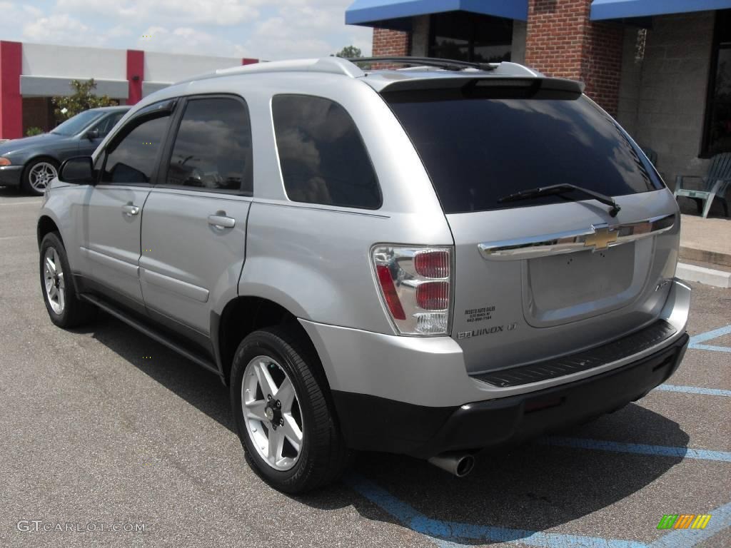 2005 Equinox LT AWD - Galaxy Silver Metallic / Light Gray photo #16