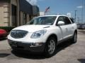 2009 White Diamond Tricoat Buick Enclave CXL  photo #3