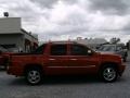 2009 Inferno Orange Metallic Chevrolet Avalanche LTZ  photo #2