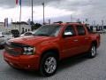 2009 Inferno Orange Metallic Chevrolet Avalanche LTZ  photo #7