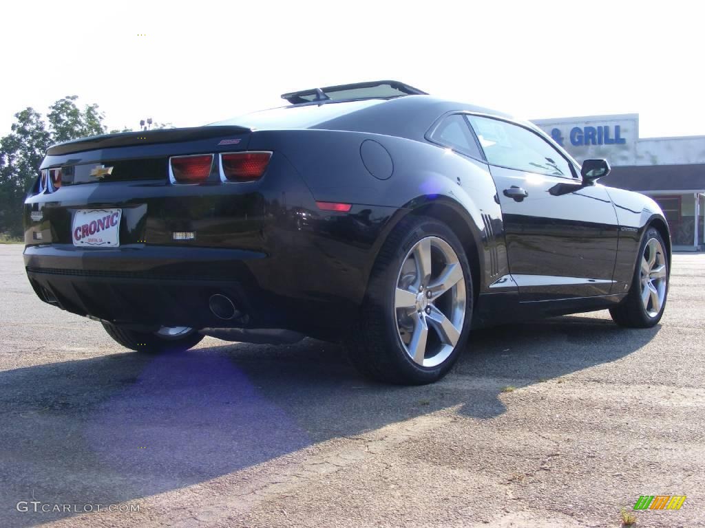 2010 Camaro SS/RS Coupe - Black / Black photo #6