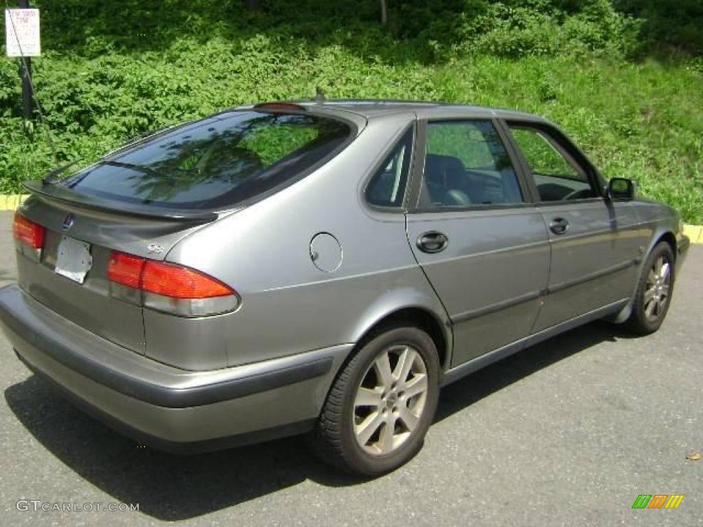2001 9-3 Sedan - Steel Gray Metallic / Medium Gray photo #5