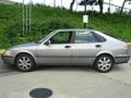 2001 Steel Gray Metallic Saab 9-3 Sedan  photo #7