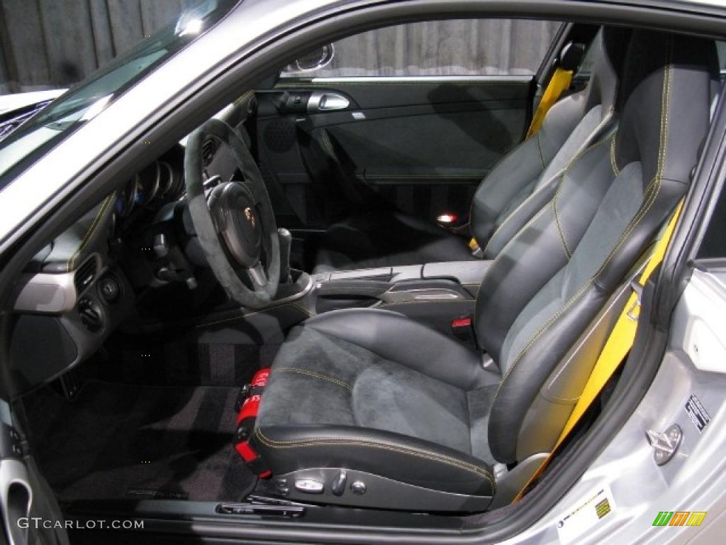 2008 911 GT2 - GT Silver Metallic / Black photo #6
