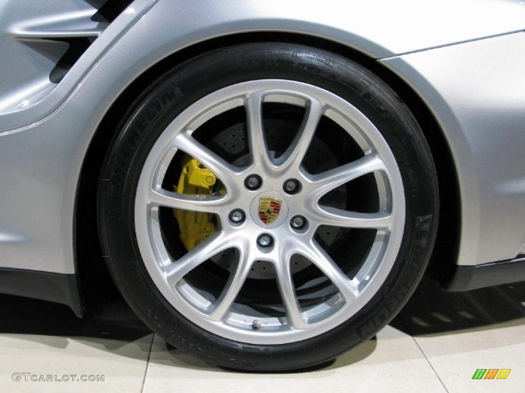 2008 911 GT2 - GT Silver Metallic / Black photo #14
