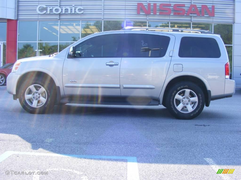 Silver Lightning Nissan Armada