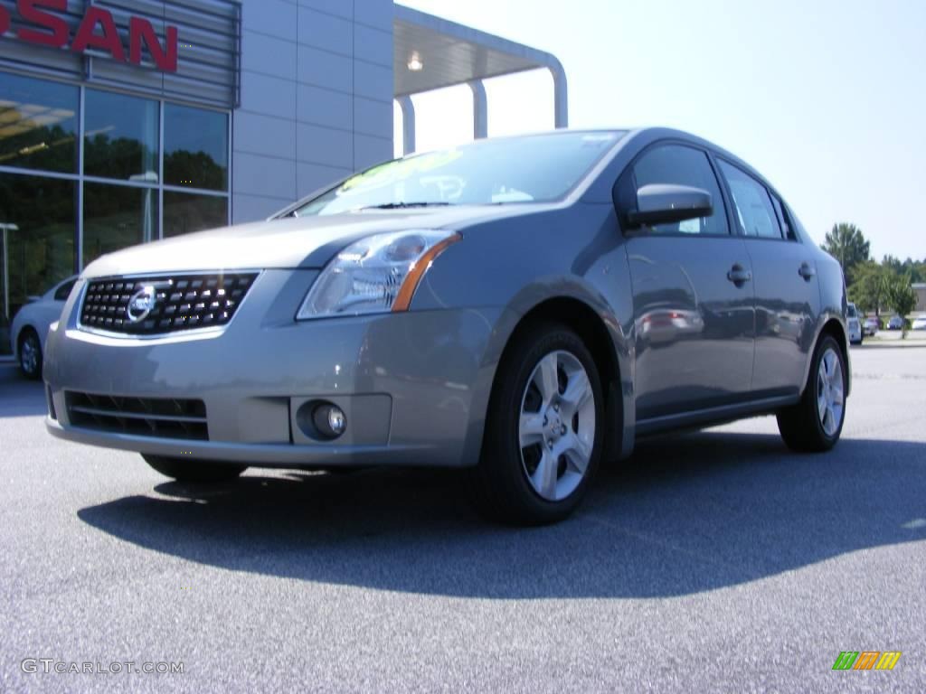 2009 Sentra 2.0 S - Magnetic Gray / Charcoal photo #2