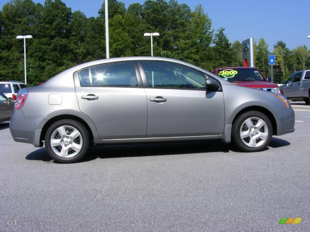 2009 Sentra 2.0 S - Magnetic Gray / Charcoal photo #5