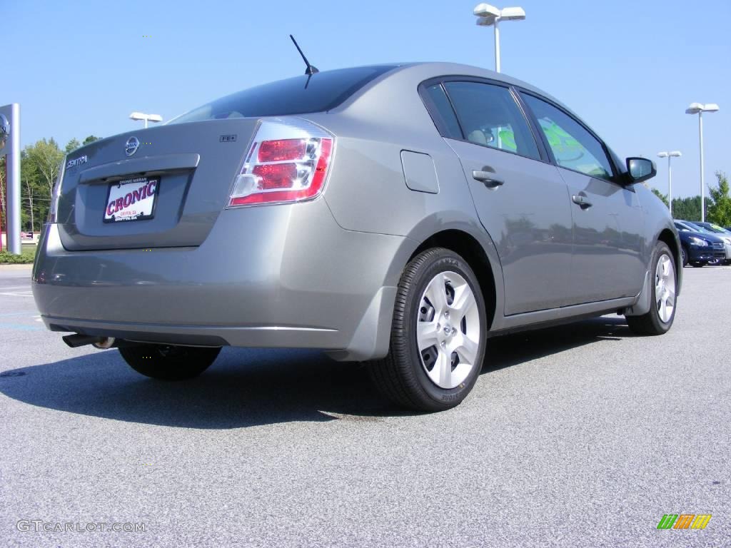 2009 Sentra 2.0 S - Magnetic Gray / Charcoal photo #6