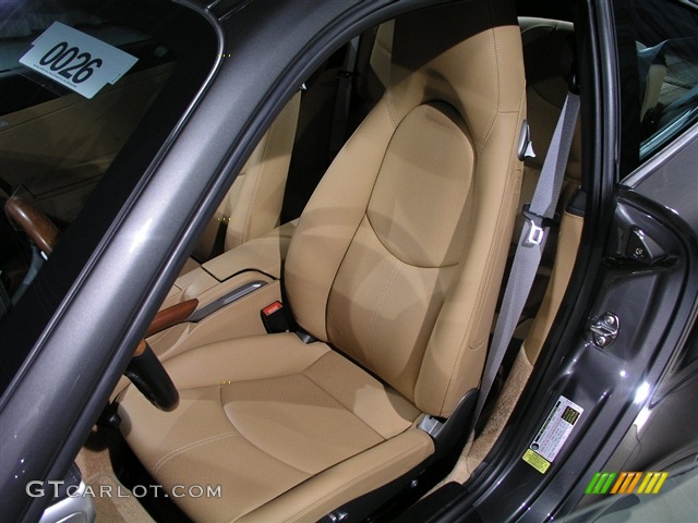 2007 911 Turbo Coupe - Slate Grey Metallic / Sand Beige photo #5