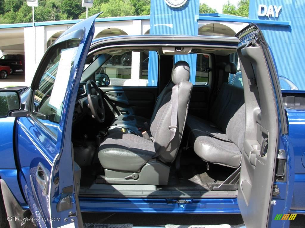2003 Silverado 1500 Extended Cab 4x4 - Arrival Blue Metallic / Medium Gray photo #7