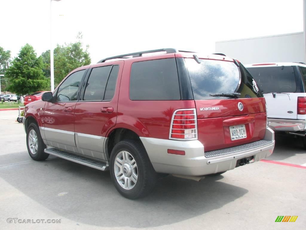 2003 Mountaineer Convenience - Vivid Red Metallic / Medium Dark Parchment photo #3