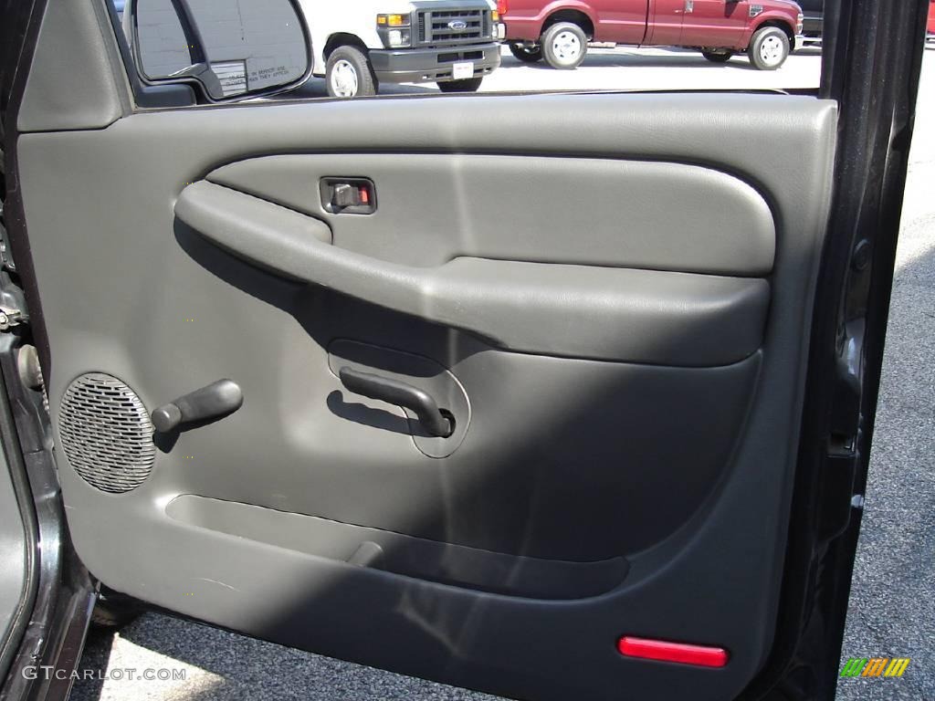 2005 Silverado 1500 Regular Cab - Black / Dark Charcoal photo #14