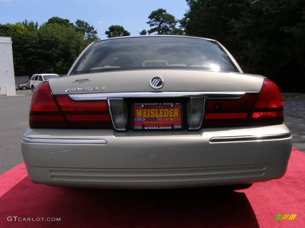 2004 Grand Marquis LS - Gold Ash Metallic / Medium Parchment photo #8