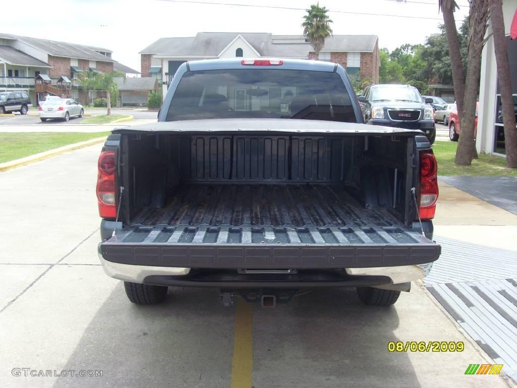 2006 Silverado 1500 LS Crew Cab - Blue Granite Metallic / Dark Charcoal photo #3