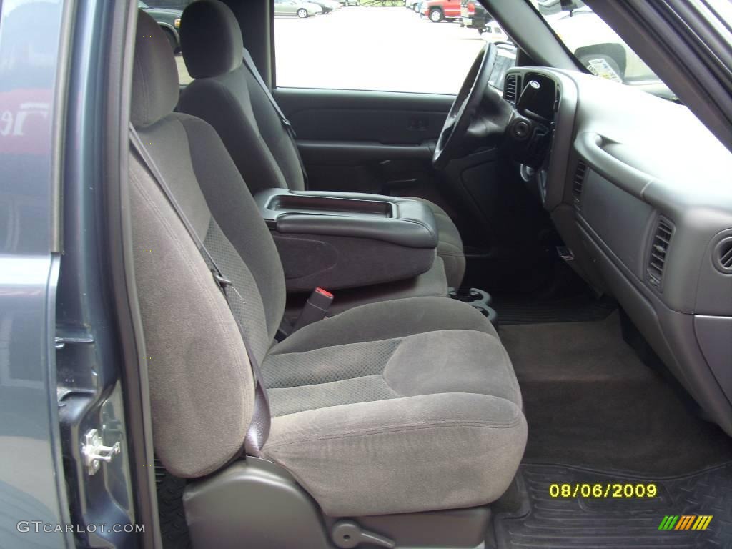 2006 Silverado 1500 LS Crew Cab - Blue Granite Metallic / Dark Charcoal photo #9