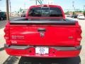 2008 Flame Red Dodge Dakota SLT Crew Cab 4x4  photo #3