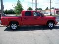 2008 Flame Red Dodge Dakota SLT Crew Cab 4x4  photo #6