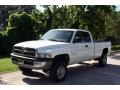 2001 Bright White Dodge Ram 2500 ST Quad Cab 4x4  photo #2