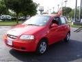 2008 Victory Red Chevrolet Aveo Aveo5 Special Value  photo #1
