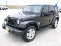 Black - Wrangler Unlimited Sahara Photo No. 1