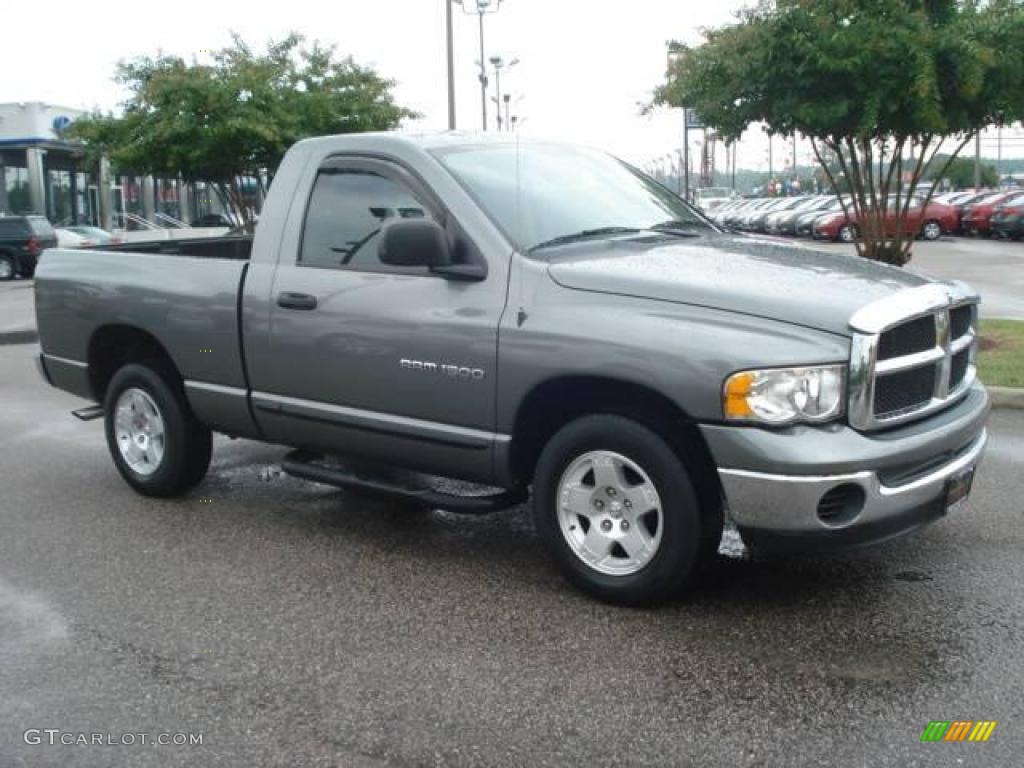 2005 Ram 1500 SLT Regular Cab - Mineral Gray Metallic / Dark Slate Gray photo #4