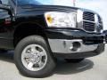 2009 Brilliant Black Crystal Pearl Dodge Ram 2500 Big Horn Edition Quad Cab 4x4  photo #2