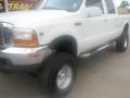 2000 Oxford White Ford F350 Super Duty Lariat Crew Cab 4x4  photo #3