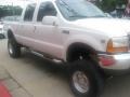 2000 Oxford White Ford F350 Super Duty Lariat Crew Cab 4x4  photo #5