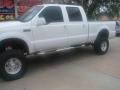 2000 Oxford White Ford F350 Super Duty Lariat Crew Cab 4x4  photo #17