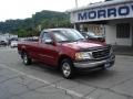 2002 Toreador Red Metallic Ford F150 XLT Regular Cab  photo #16