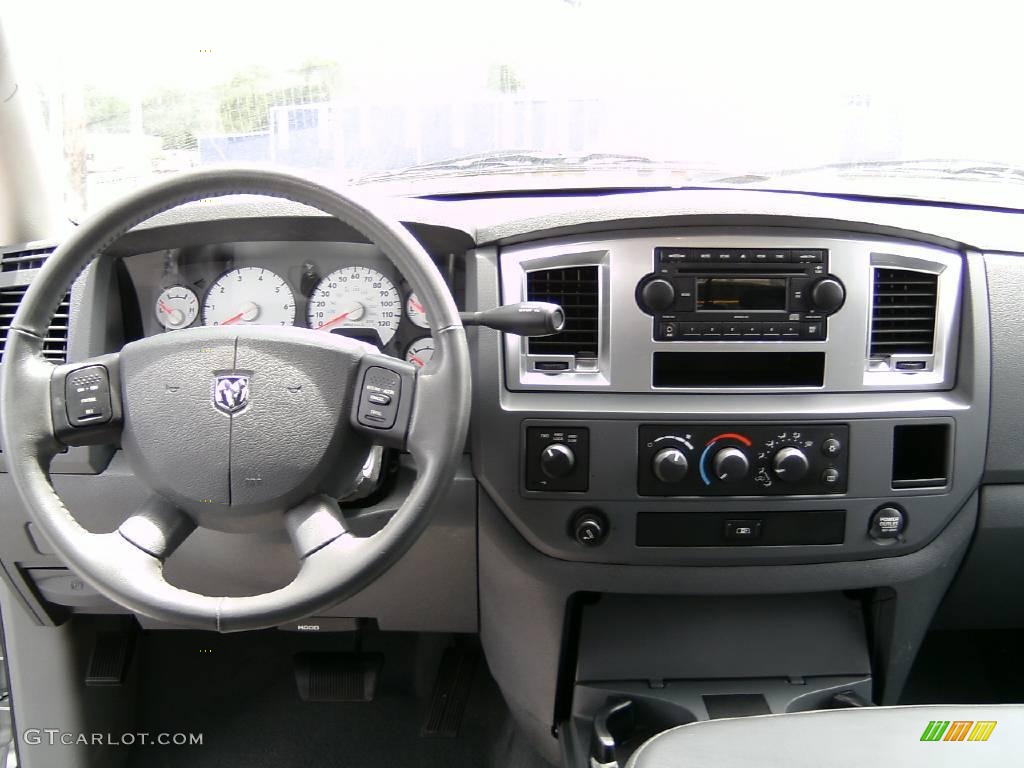 2008 Ram 1500 Big Horn Edition Quad Cab 4x4 - Bright Silver Metallic / Medium Slate Gray photo #8