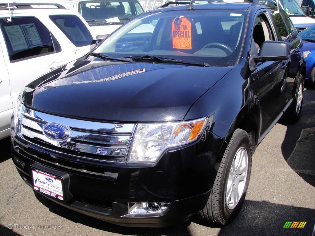 2007 Edge SEL AWD - Black / Charcoal Black photo #1
