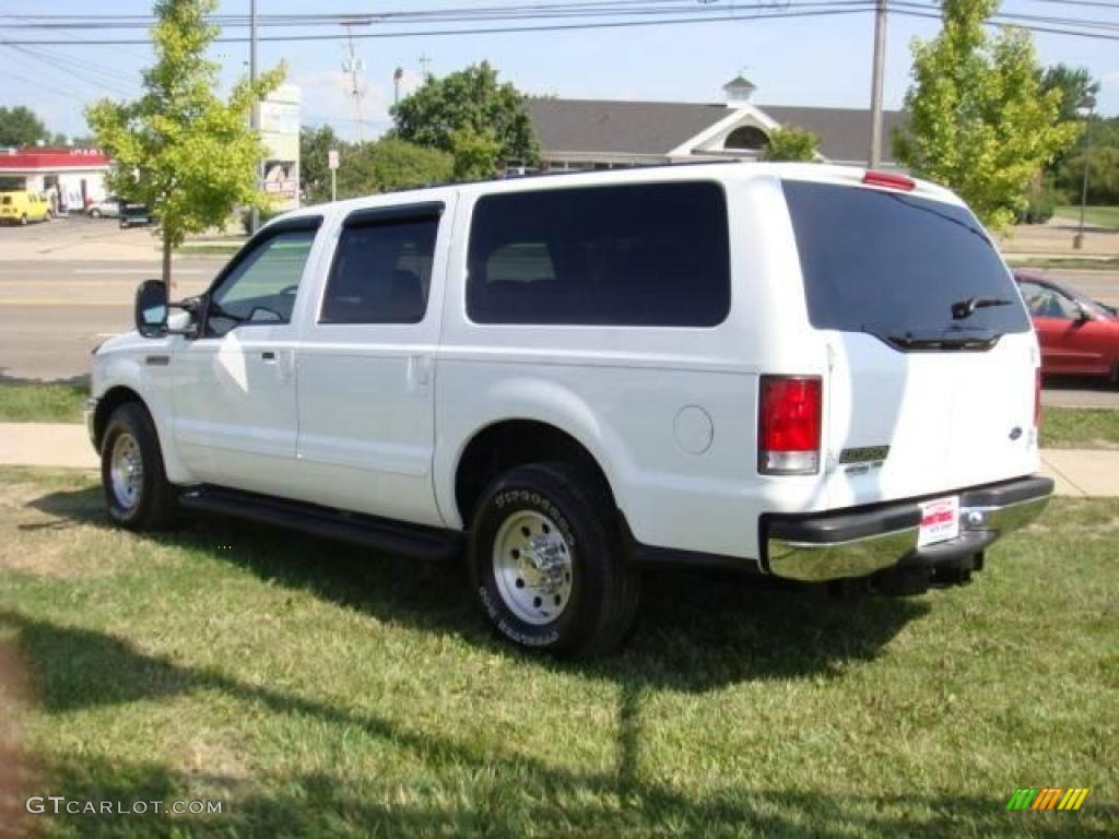 2000 Excursion XLT - Oxford White / Medium Parchment photo #5