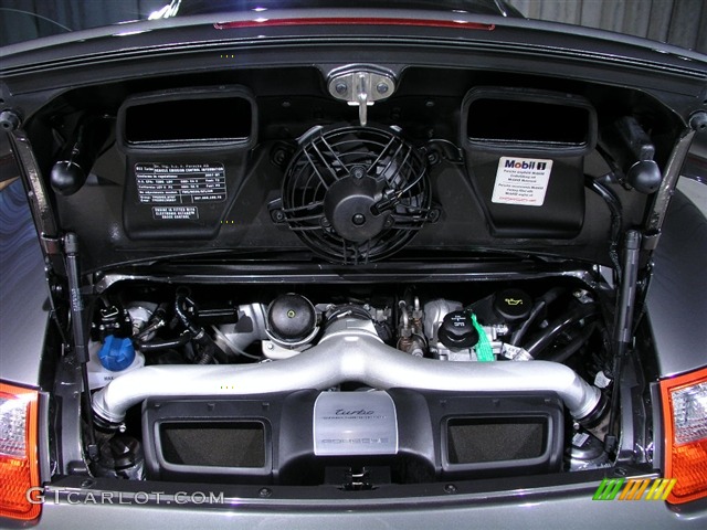 2007 911 Turbo Coupe - Slate Grey Metallic / Sand Beige photo #17