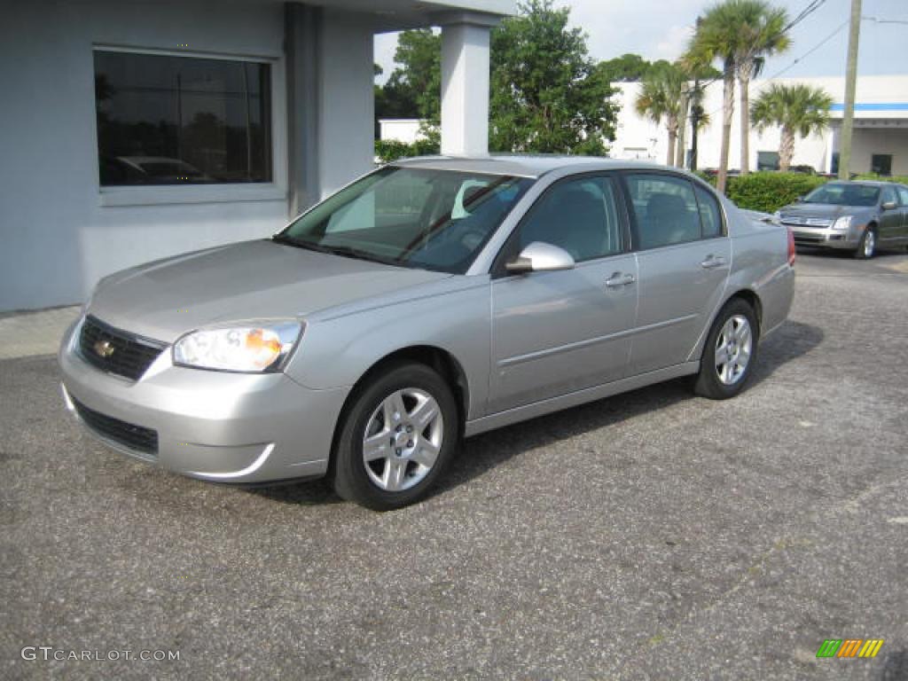 Silverstone Metallic Chevrolet Malibu