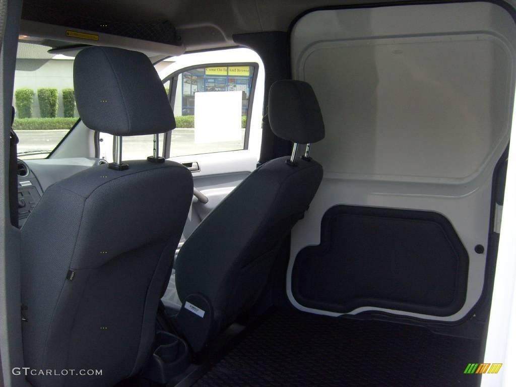 2010 Transit Connect XL Cargo Van - Frozen White / Dark Gray photo #22