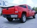 2009 Fire Red GMC Sierra 1500 SLE Crew Cab  photo #8