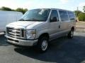 2009 Brilliant Silver Metallic Ford E Series Van E350 Super Duty XLT Passenger  photo #3