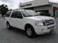 Oxford White 2009 Ford Expedition EL XLT