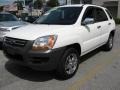 2007 Clear White Kia Sportage LX  photo #2