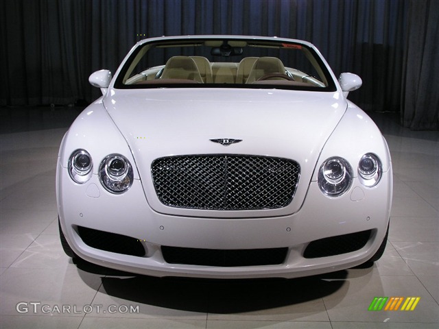 2007 Continental GTC  - Glacier White / Saffron/Saddle photo #4