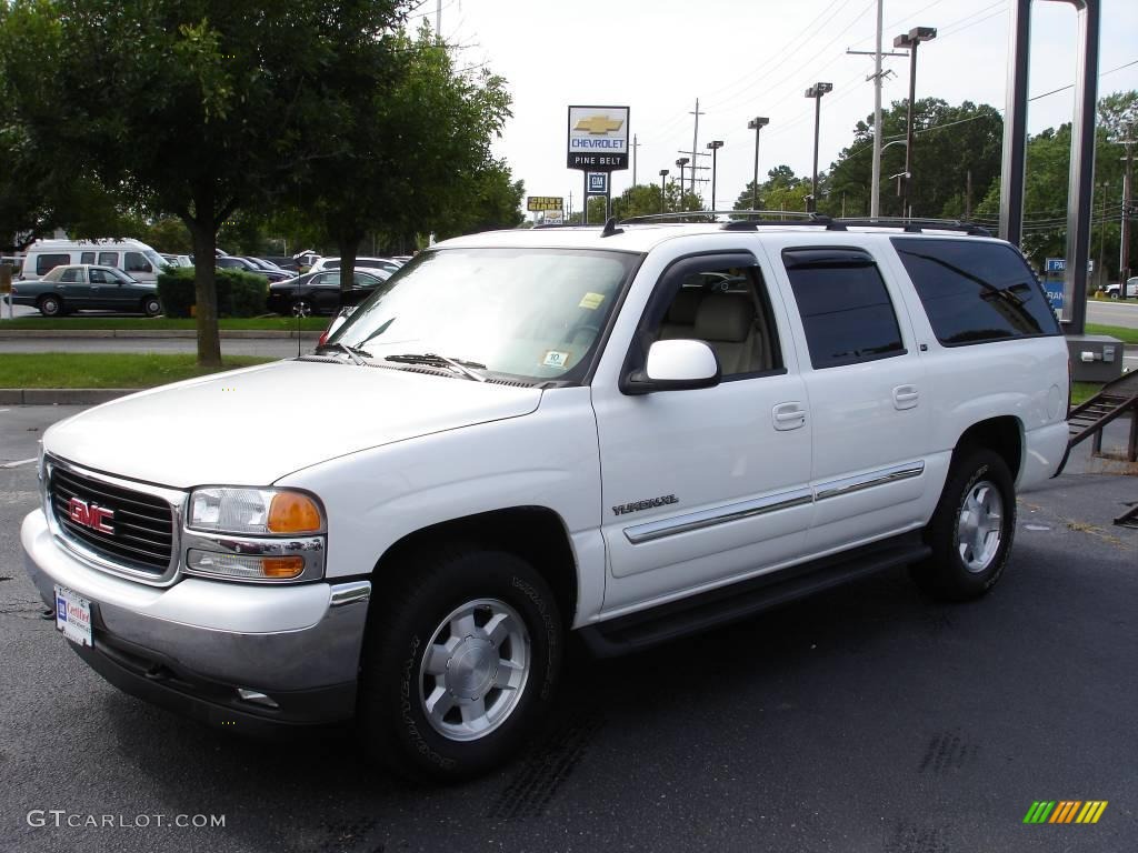 2006 Yukon XL SLT 4x4 - Summit White / Neutral/Shale photo #1