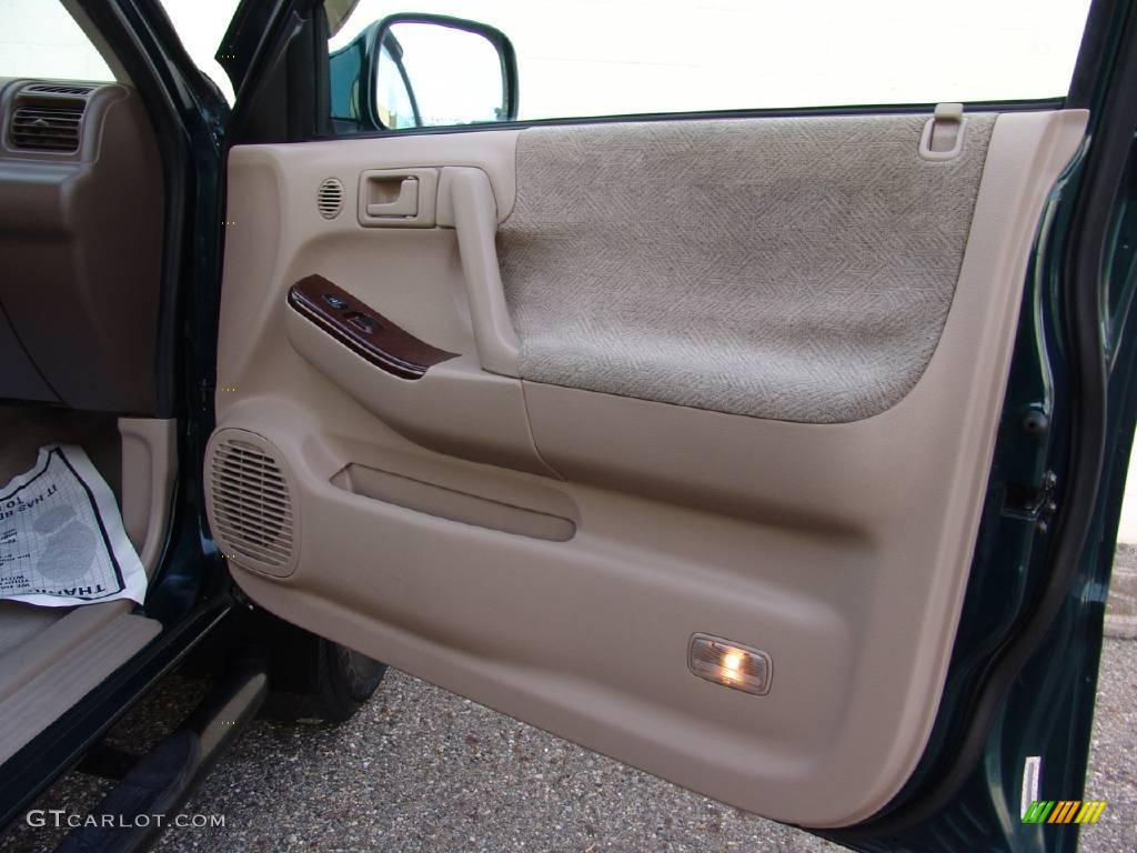 2000 Passport EX 4x4 - Huntsman Green Metallic / Beige photo #17