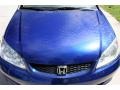 2004 Fiji Blue Pearl Honda Civic LX Coupe  photo #12