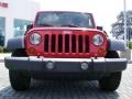 2007 Flame Red Jeep Wrangler Unlimited X  photo #8