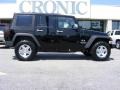 2009 Black Jeep Wrangler Unlimited X 4x4  photo #1