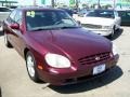 2000 Ruby Red Hyundai Sonata   photo #7