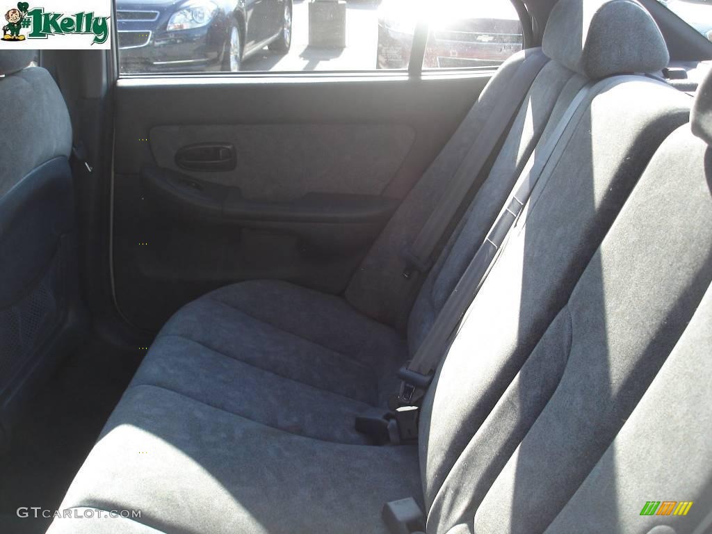 2002 Elantra GLS Sedan - Silver Pewter / Gray photo #12