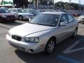 2002 Silver Pewter Hyundai Elantra GLS Sedan  photo #14